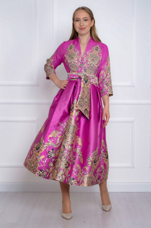 Rochie midi lila [2]