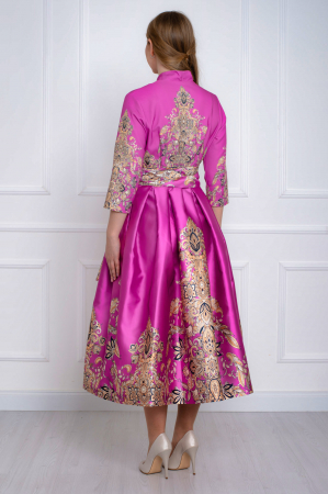 Rochie midi lila [3]