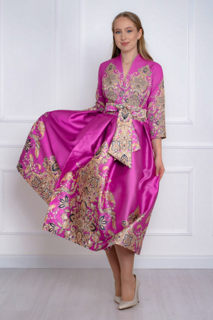 Rochie midi lila [1]