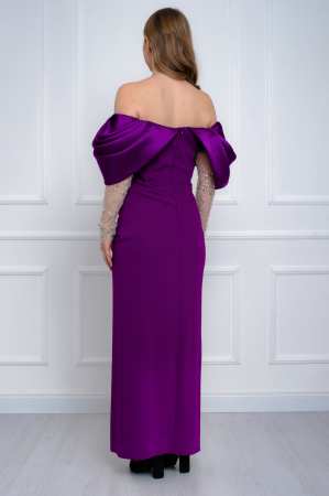 Rochie lunga mov [2]