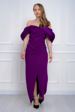 Rochie lunga mov [0]