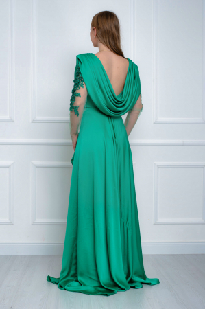 Rochie lunga verde [3]