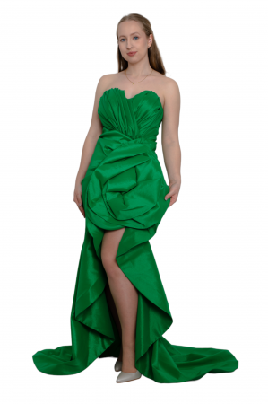 Rochie lunga verde [3]