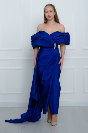 Rochie midi albastra [1]