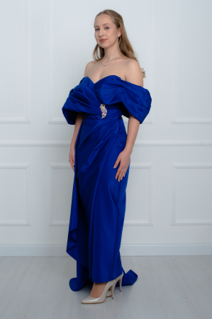 Rochie midi albastra [2]