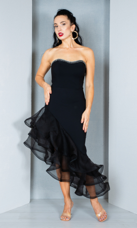 Rochie Cienna midi neagra [1]