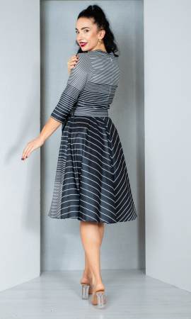 Rochie Daelyn midi neagra [3]