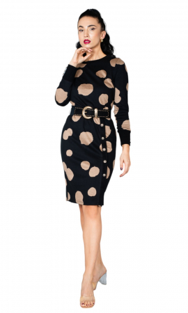 Rochie Dalani scurta neagra [4]