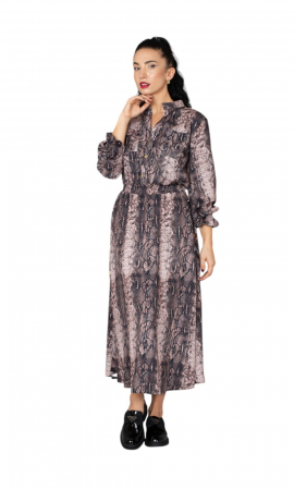 Rochie Dara midi animal-print [4]