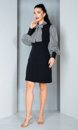 Rochie Darlene scurta neagra [1]