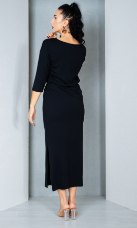 Rochie Delylah midi neagra [3]