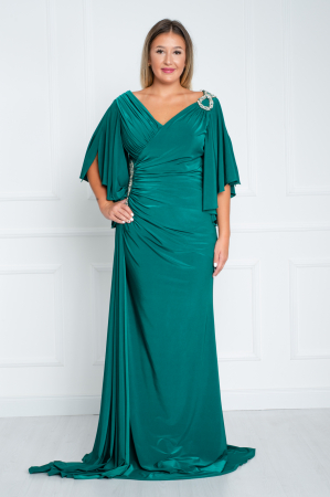 Rochie Elena lunga verde [1]