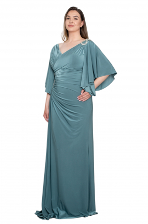 Rochie lunga vernil [4]