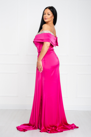 Rochie lunga fucsia [1]