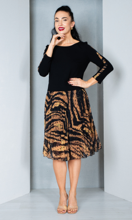 Rochie Elsie midi neagra [1]