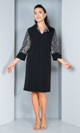Rochie Emberlyn midi neagra [1]