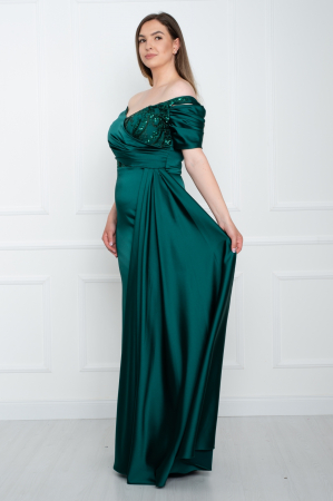 Rochie lunga verde [2]