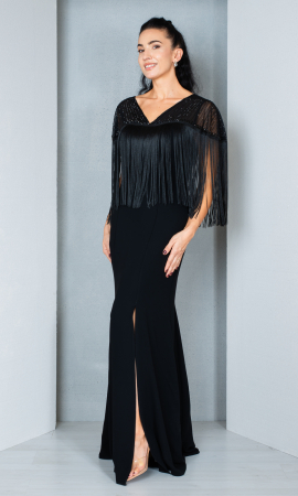 Rochii de banchet - Rochie Freya lunga neagra