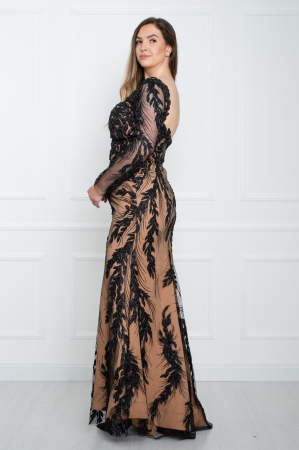 Rochie lunga neagra [2]