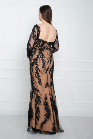 Rochie lunga neagra [3]