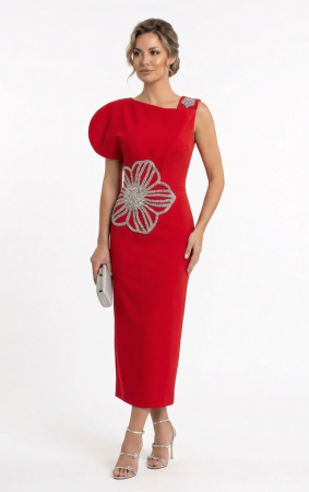 Nou - Rochie Genesis rosie