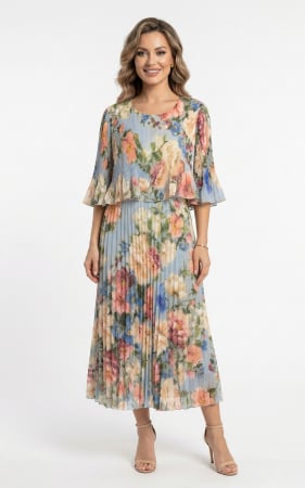 Femei - Rochie Ginny albastra