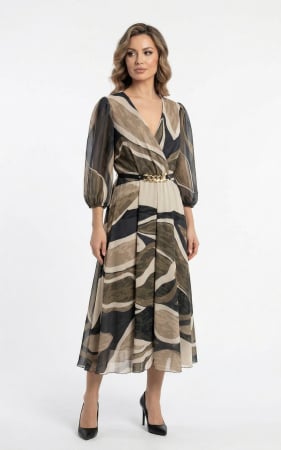 Femei - Rochie Giulianna maro