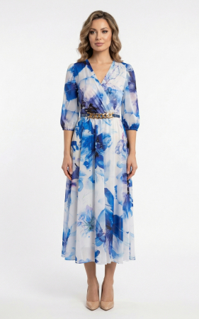 Turcia - Rochie Goddess albastra