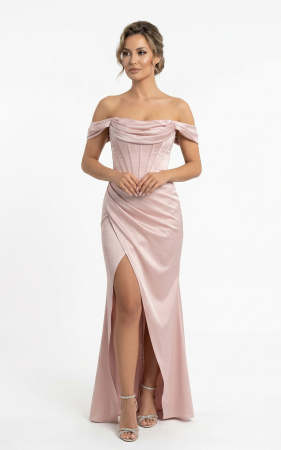 Rochii de nasa - Rochie Goldie pudra