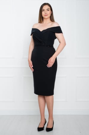 Rochie midi neagra [0]