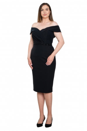 Rochie midi neagra [3]