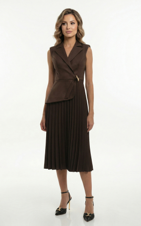 Turcia - Rochie Gwenivere maro