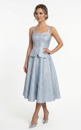 Rochii de seara - Rochie Harleigh bleu