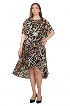 Rochie midi animal-print [4]