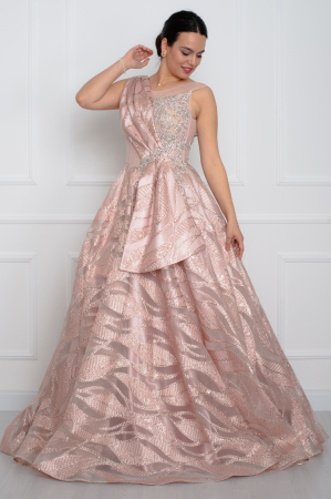 Rochie lunga roz [1]