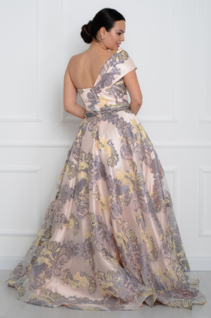 Rochie lunga pudra [2]