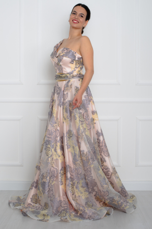 Rochie lunga pudra [1]