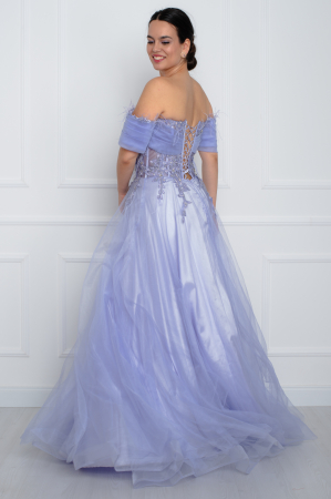 Rochie lunga bleu [2]