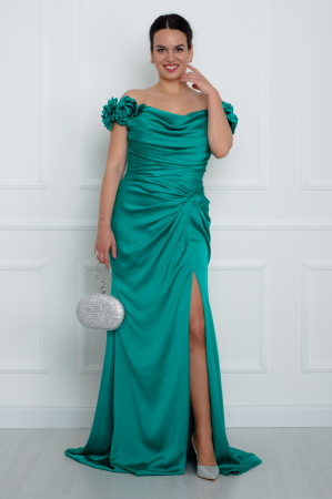 Rochie lunga verde [2]