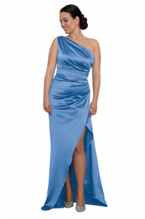 Rochie Jennifer lunga bleu [4]