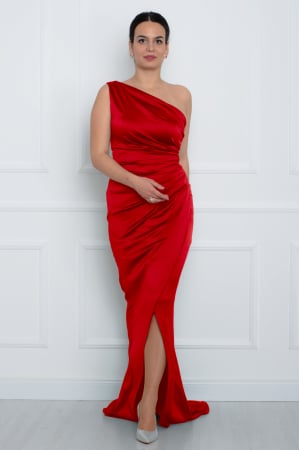 Rochii lungi - Rochie lunga rosie