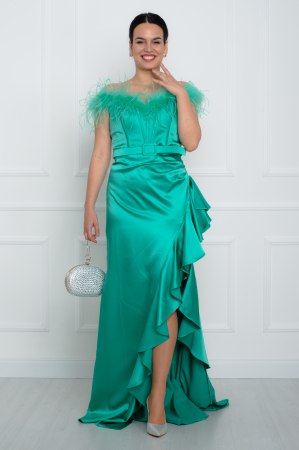 Rochie lunga verde [2]
