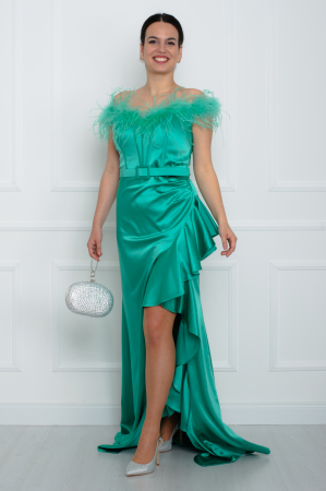 Rochii lungi - Rochie lunga verde