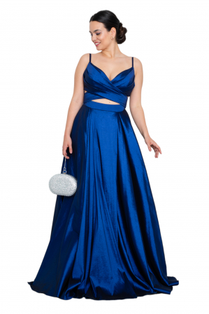 Rochie lunga bleumarin [4]