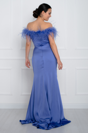 Rochie lunga indigo [2]