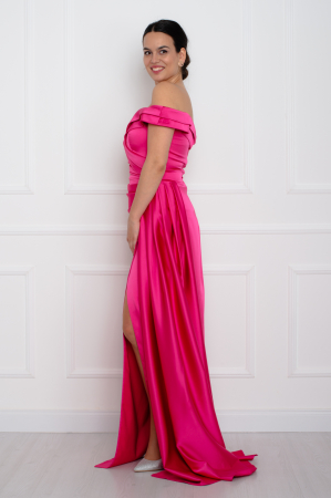 Rochie lunga fucsia [1]