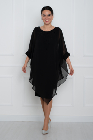 Rochii midi - Rochie midi neagra