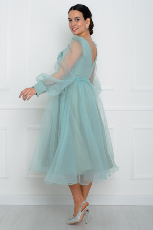 Rochie midi vernil [2]