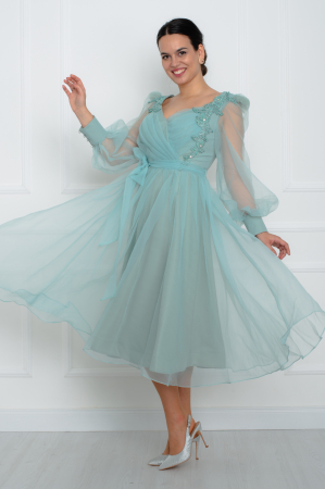 Rochie midi vernil [1]