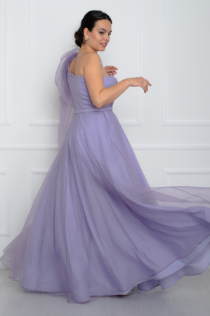 Rochie lunga lila [3]